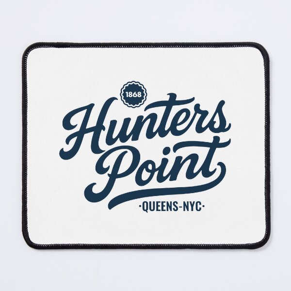 Item preview, Hunters Point New York Script Lettering designed and sold by Boogosh.