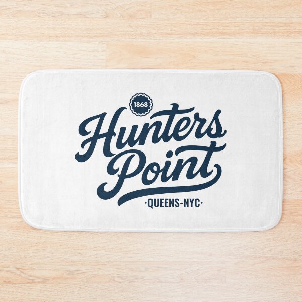 Item preview, Hunters Point New York Script Lettering designed and sold by Boogosh.