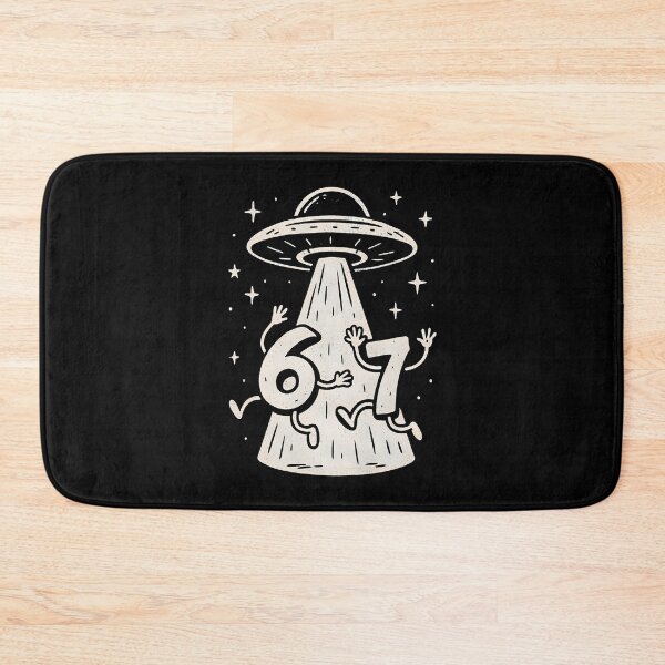 Item preview, 67 Internet Meme Ufo Six Seven Viral Trend Gen Alpha Slang designed and sold by JaimeTrudie.