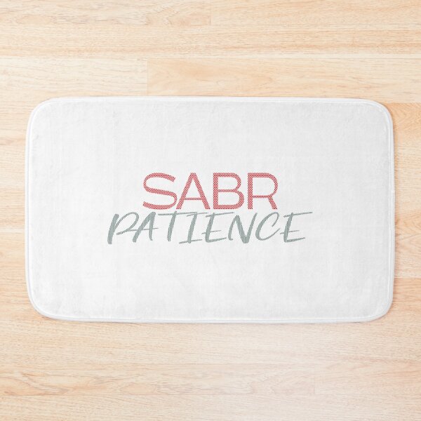 Item preview, Sabr Patience - Modern Islamic Typography & Minimalist Faith Quote designed and sold by Taanva.