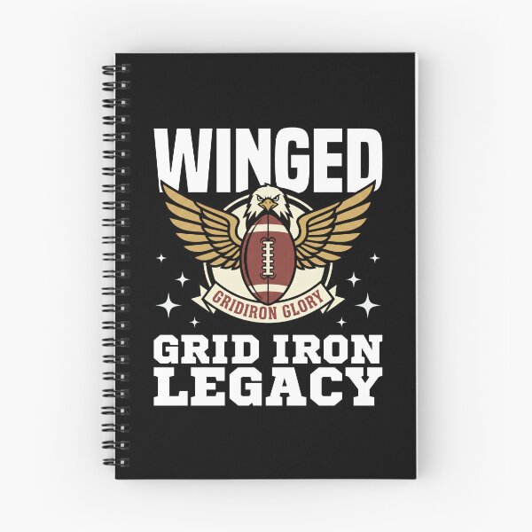 Item preview, WINGED GRID IRON LEGACY - PHILADELPHIA FOOTBALL designed and sold by KEF Custom.
