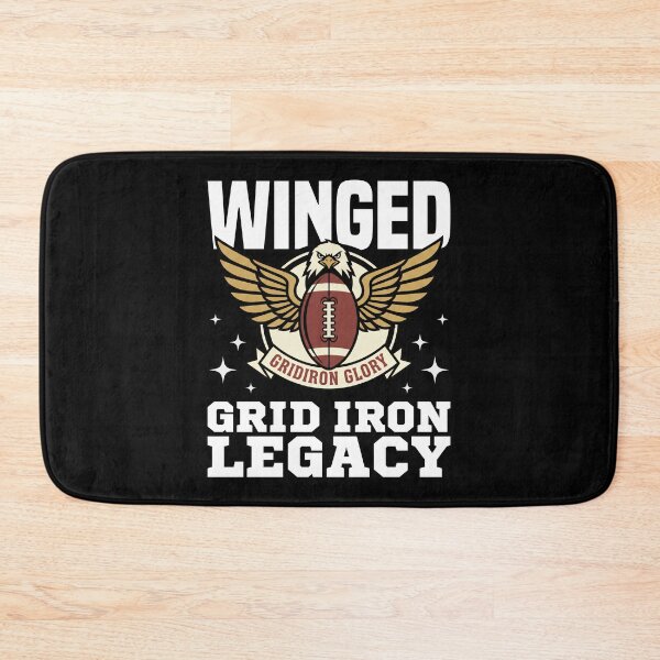 Item preview, WINGED GRID IRON LEGACY - PHILADELPHIA FOOTBALL designed and sold by KEF Custom.