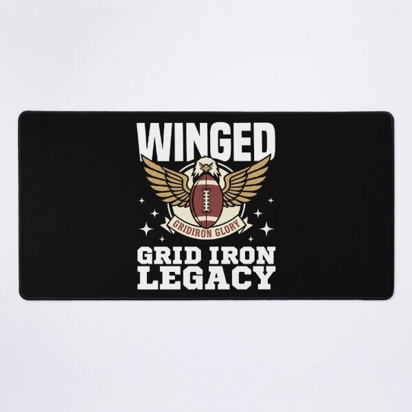 Item preview, WINGED GRID IRON LEGACY - PHILADELPHIA FOOTBALL designed and sold by KEF Custom.