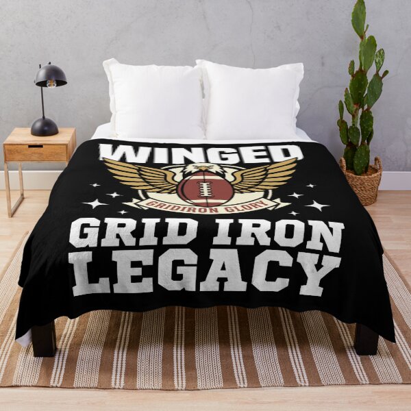 Item preview, WINGED GRID IRON LEGACY - PHILADELPHIA FOOTBALL designed and sold by KEF Custom.