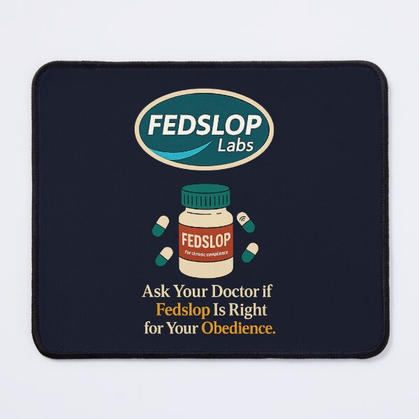 Item preview, Fedslop Labs – Ask Your Doctor Obedience Parody designed and sold by Sanctum Icons.
