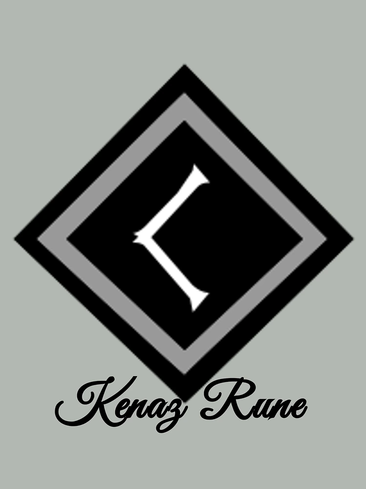 Thumbnail 4 of 4, Boxy T-Shirt, Kenaz Rune designed and sold by WindsofJupiter.