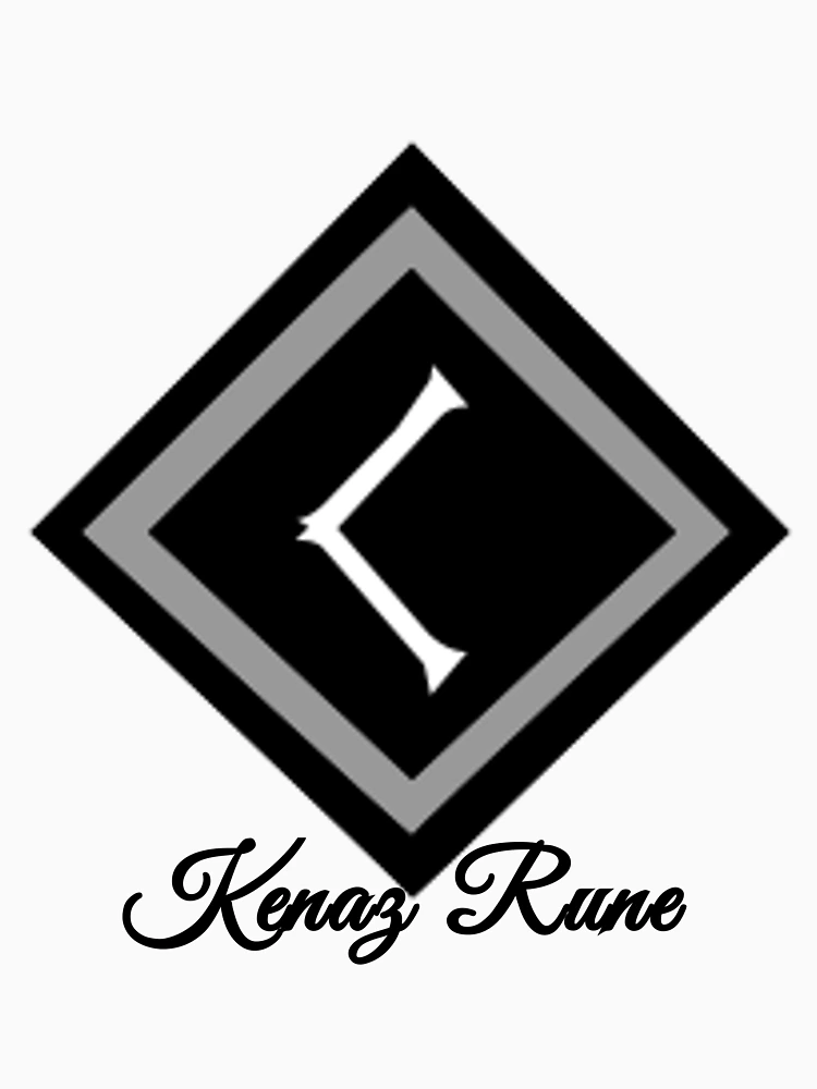 Thumbnail 4 of 4, Racerback Tank Top, Kenaz Rune designed and sold by WindsofJupiter.