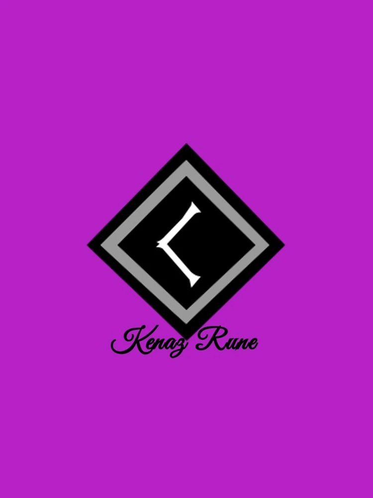 Imagen 4 de 4, Funda de iPhone con la obra Kenaz Rune, diseñada y vendida por WindsofJupiter.