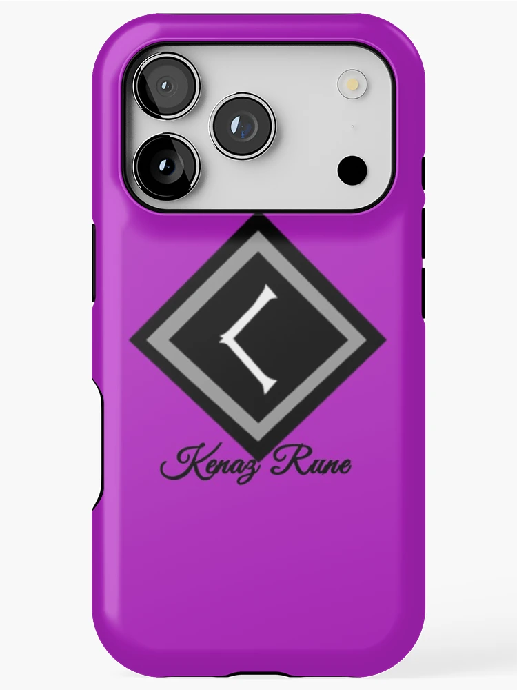 Imagen 1 de 4, Funda de iPhone con la obra Kenaz Rune, diseñada y vendida por WindsofJupiter.