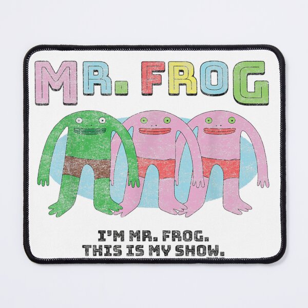 Item preview, Colorful Mr. Frog This is My Show Cartoon designed and sold by JolinChinn.