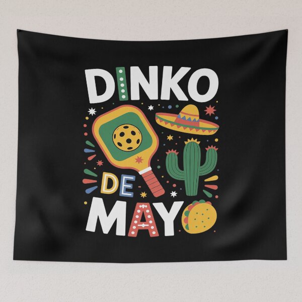 Item preview, Pickleball Dinko De Mayo Cinco De Mayo Pickleball Pun designed and sold by JaskconLIfe23.