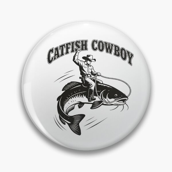 Item preview, Catfish Cowboy designed and sold by Gone Fishing.
