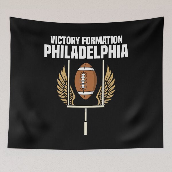 Item preview, PHILADELPHIA VICTORY FORMATION - PHILADELPHIA FOOTBALL designed and sold by KEF Custom.