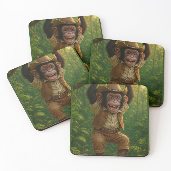 Item preview, Hang Out with a Chimpanzee Cowboy designed and sold by Tridentulus.