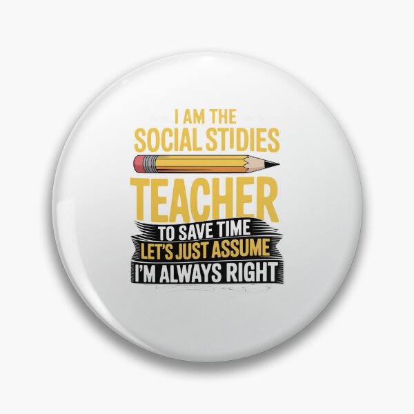 Item preview, Social Studies Teacher School Educator Worker designed and sold by catsdothingz.