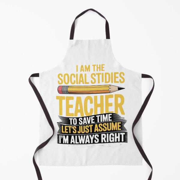 Item preview, Social Studies Teacher School Educator Worker designed and sold by catsdothingz.