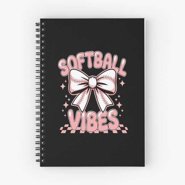 Item preview, Softball Vibes Softball Coquette Groovy Softball designed and sold by catsdothingz.