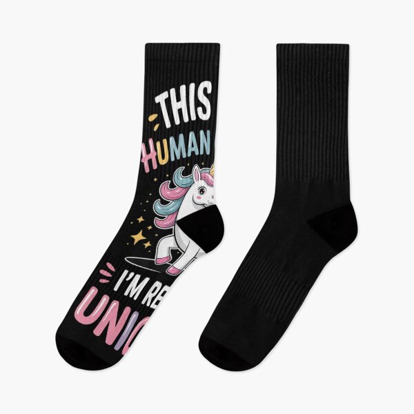 Item preview, This Is My Human Costume I'm Really A Unicorn Halloween designed and sold by catsdothingz.