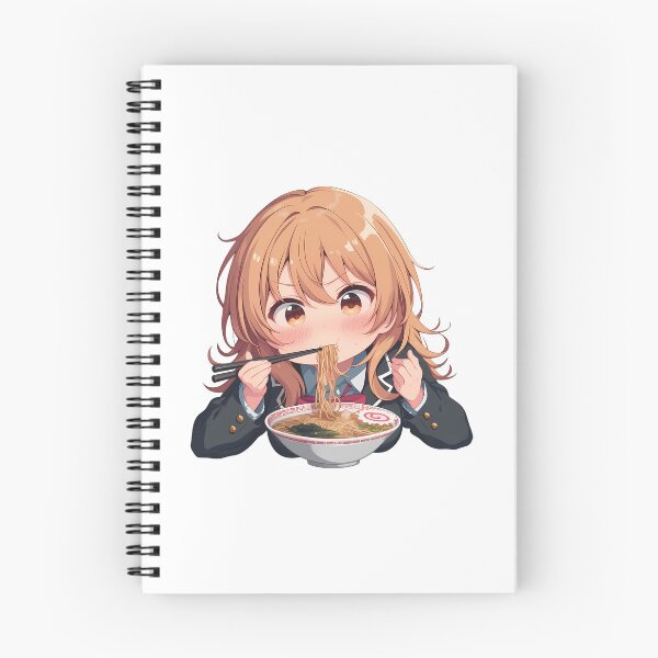 Aperçu de l'œuvre Iroha Isshiki Oregairu Anime Kawaii Ramen Chibi Mignon Moment De Nouilles Confortables créée et vendue par Raslbazola.