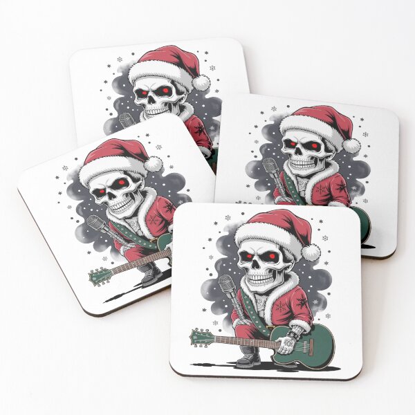 Item preview, skull Santa's Favorite Human  Merry Christmas squad Custom Christmas Gifts T-Shirts, Mugs & More Print on Demand Shop designed and sold by kaka8888.