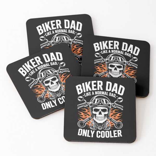 Item preview, Biker Dad Motorcycle Father Rider Biker Dad Father's Day designed and sold by DentistLegal.