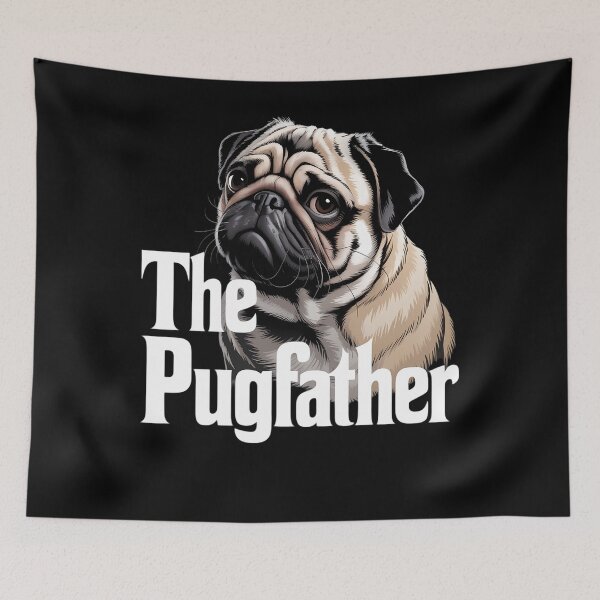 Item preview, The Pugfather - Father's Day Dog Lover Pet Owner Puppy designed and sold by DentistLegal.