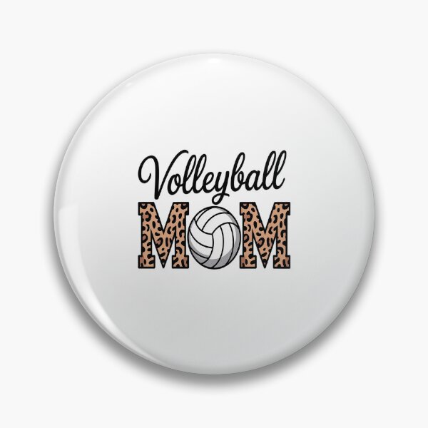 Item preview, Volleyball Mom Leopard Funny Ball Mom designed and sold by catsdothingz.