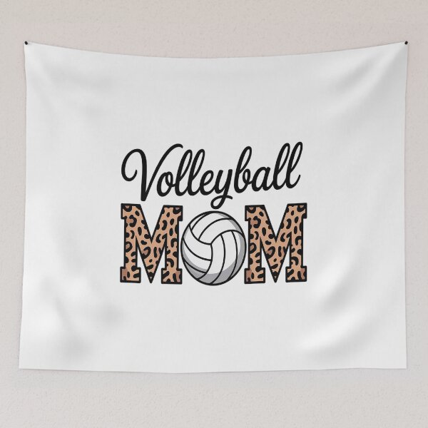Item preview, Volleyball Mom Leopard Funny Ball Mom designed and sold by catsdothingz.