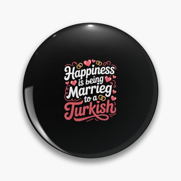 Item preview, Happiness Is Being Married To A Turkish Wife Husband designed and sold by kowaldtlbung.