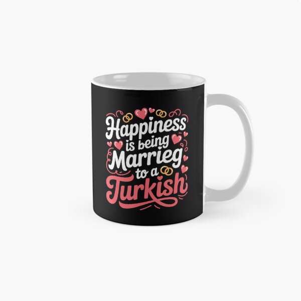 Item preview, Happiness Is Being Married To A Turkish Wife Husband designed and sold by kowaldtlbung.