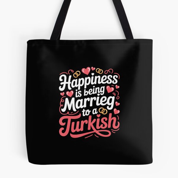 Item preview, Happiness Is Being Married To A Turkish Wife Husband designed and sold by kowaldtlbung.