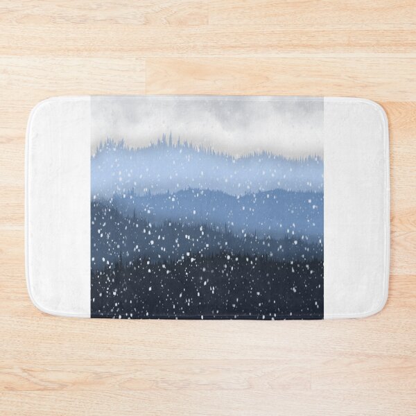 Item preview, Winter Forest Snowfall designed and sold by MirelaBadea.