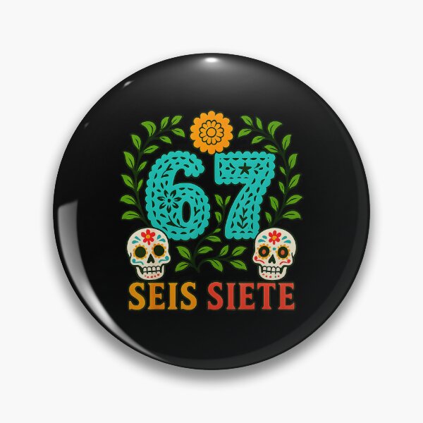 Artikelvorschau, Seis Siete mexikanischer Zuckerschädel Los Muertos Calaveras entworfen und verkauft von gladysenglish.