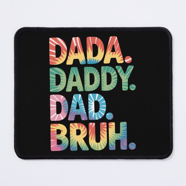 Item preview, Father's Day Dada Daddy Dad Bruh Tie Dye Dad Jokes designed and sold by DentistLegal.