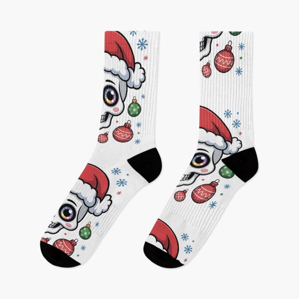 Item preview, skull Santa's Favorite Human  Merry Christmas squad Custom Christmas Gifts T-Shirts, Mugs & More Print on Demand Shop designed and sold by kaka8888.