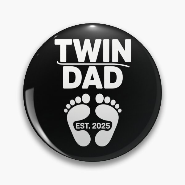 Item preview, Twin Dad Est. 2025 Father of Twins New Daddy Father's Day designed and sold by DentistLegal.