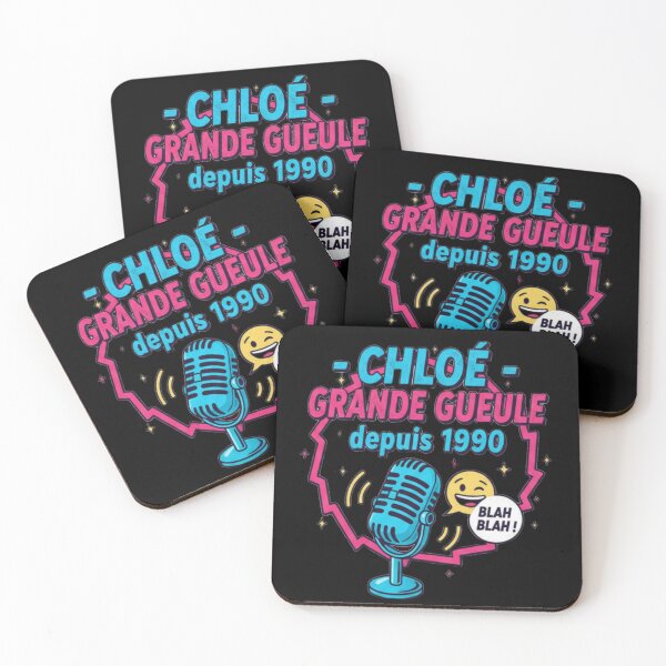 Item preview, CHLOÉ Big Mouth Since 1990 - Funny Loud Speaker Retro Microphone Birthday Gift designed and sold by Magounette.