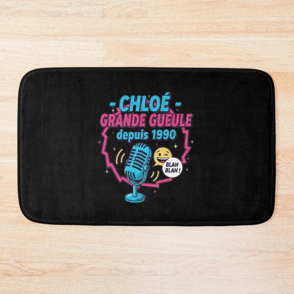 Item preview, CHLOÉ Big Mouth Since 1990 - Funny Loud Speaker Retro Microphone Birthday Gift designed and sold by Magounette.