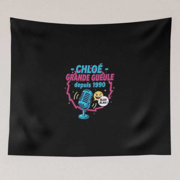 Item preview, CHLOÉ Big Mouth Since 1990 - Funny Loud Speaker Retro Microphone Birthday Gift designed and sold by Magounette.