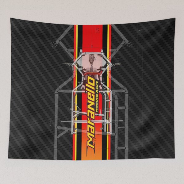 Item preview, Maranello Racing Karts - Carbon Fibre background designed and sold by KartPixel by Pipstar.