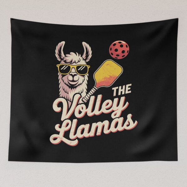 Item preview, Pickleball Llama Paddle The Volley Llamas designed and sold by JaskconLIfe23.