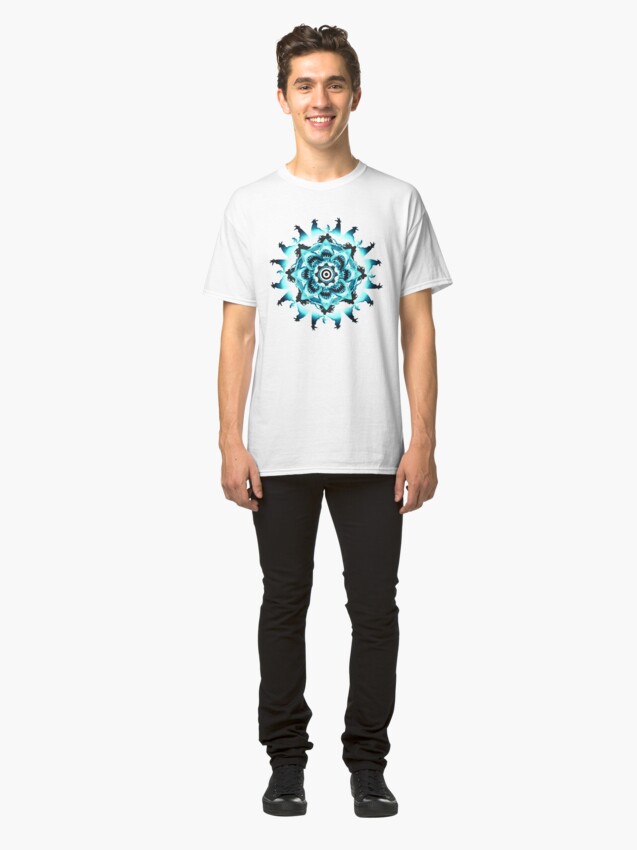 Alternate view of Jaws Vs Salem's Lot (Blue) Classic T-Shirt