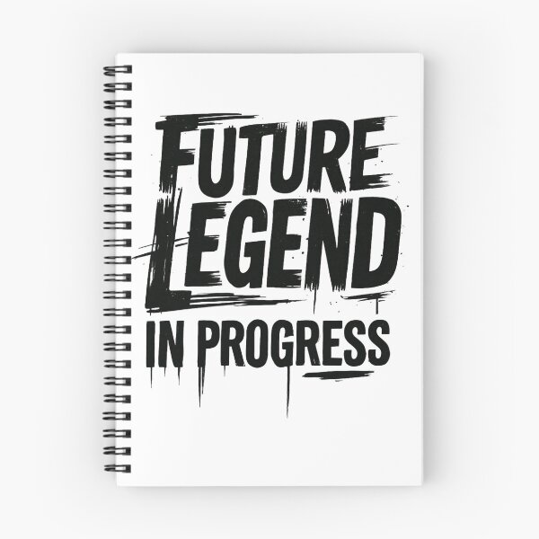 Item preview, Future Legend in Progress | Dark Grunge Motivational Design designed and sold by Hilal-Studio.