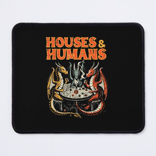 Item preview, Gaming Houses Humans Rpg Parody Gamer designed and sold by DanclTees.