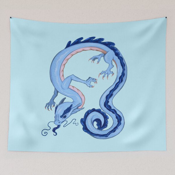 Item preview, Blue Spring Azure Dragon designed and sold by pstephens8.