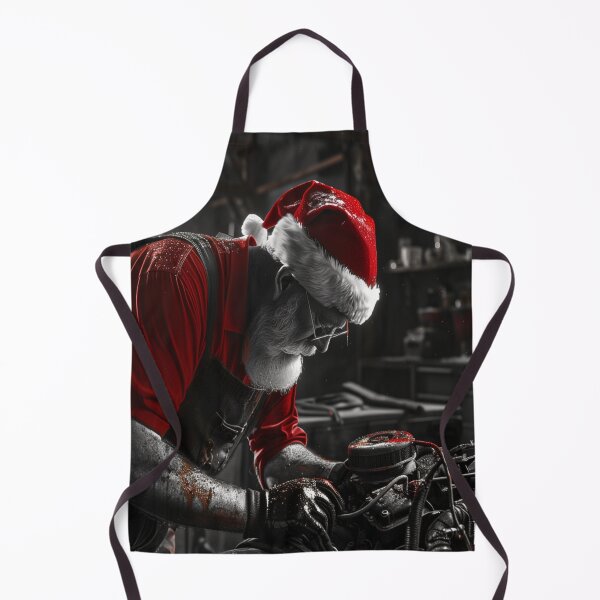 Item preview, Santa Never Stops Working designed and sold by ArgentoArt.