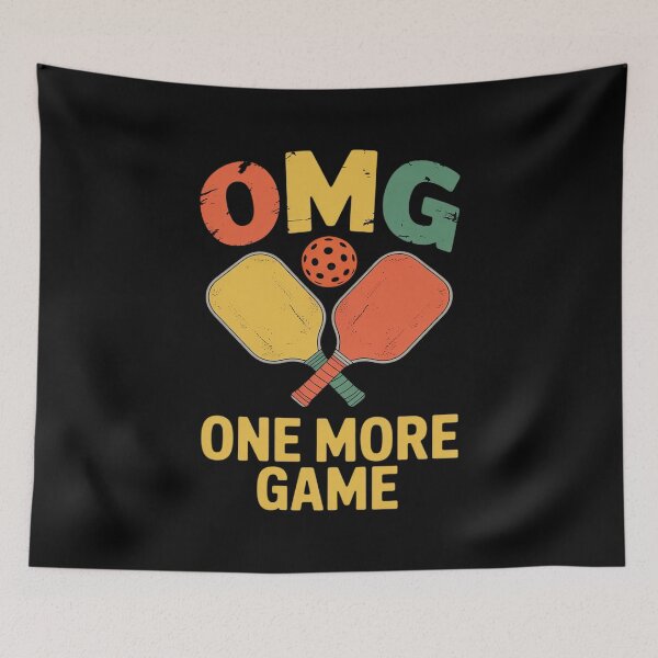 Item preview, Pickleball OMG One More Game Pickle Ball Sports Men Women designed and sold by ToggleBet.