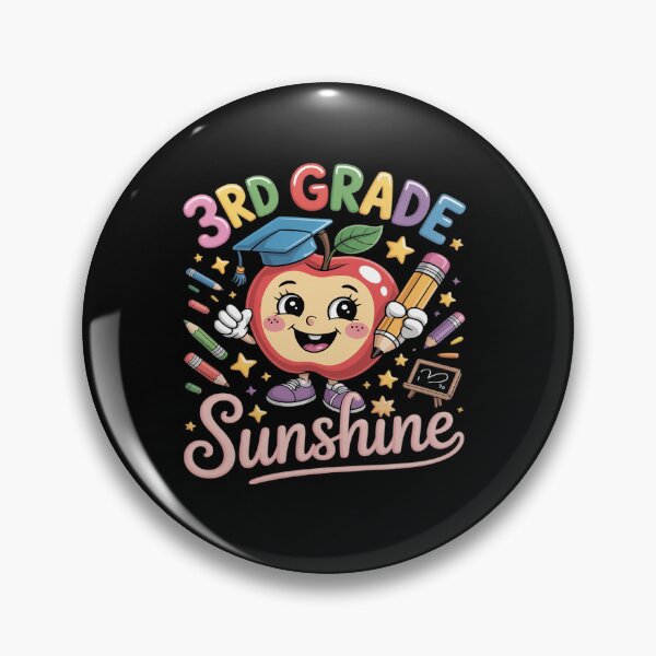 Item preview, 3rd grade sunshine teacher back to school designed and sold by RonnasJackson.