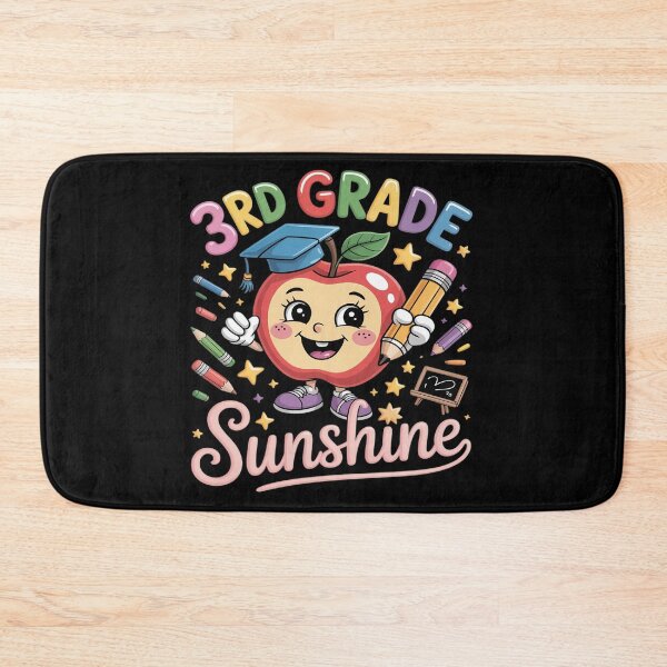 Item preview, 3rd grade sunshine teacher back to school designed and sold by RonnasJackson.
