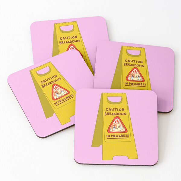 Item preview, Caution BREAKDOWN in progress designed and sold by Alicia.Makes.Art.
